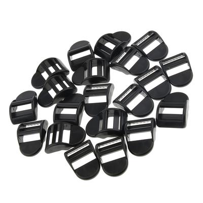 20 pezzi da campeggio cinturini in vita fibbie clip tessitura strumento esterno 38 mm