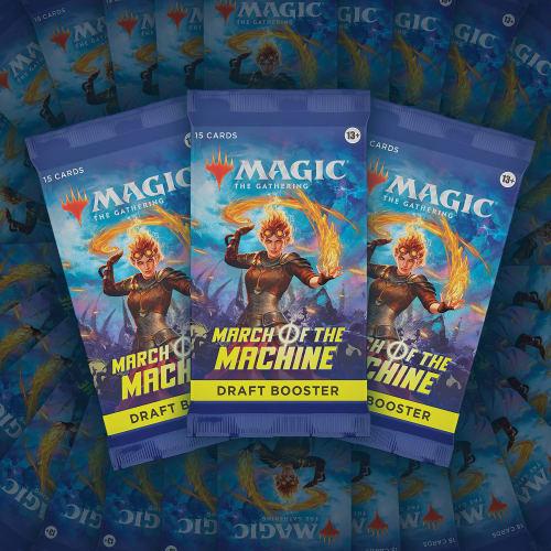 Magic: The Gathering: March of the Machines Draft Booster, English Version, 36 Packs, MTG Trading Cards, Wizards of the Coast, D17870003