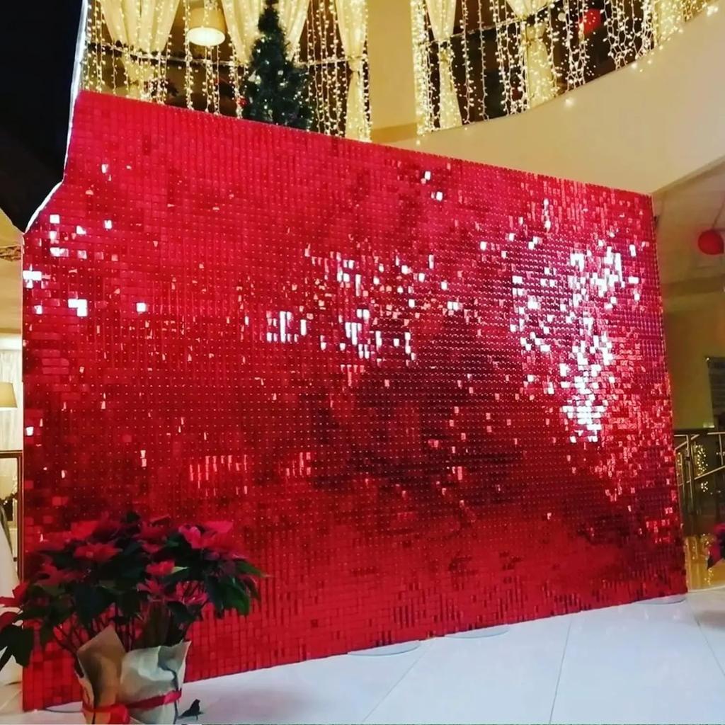 Sequin Wind Panels for Wedding, Birthday Party Stage Decoration Backdrop, Birthday Scene Decoration Supplies