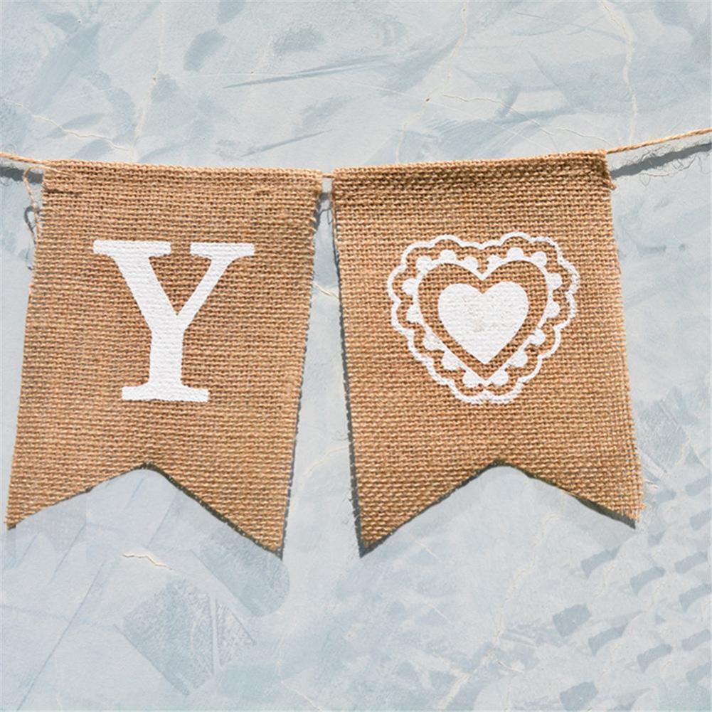 13pcs  Set Fashionable Cloth Forked Tail Shaped Banner for Party Decoration