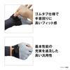 Shimano Basic Light Size M Gloves, 5-Finger Cut, GL-009V, Blue,