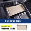 2026 Model For Volvo XC60 Wireless Charging Panel Silicone Pad Car Interior Modification Dustproof Waterproof Anti Slip Pad