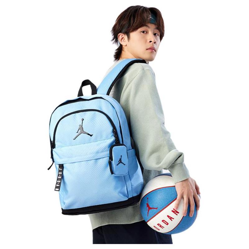 Jordan Polyester Backpack Unisex Blue Jordan JD2513167GS-005