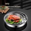 Thickened Deep Stainless Steel Round Multi-Purpose Pan