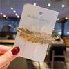Women Fashion Gifts Leaf Feather Hair Clip Slide Jewellery Accessories Popular Womens Ladies Headbands Hairpin Decoration