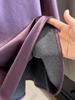 2025 High-Waisted Satin Mermaid Skirt - Women's Mid-Length A-Line in Autumn/Winter