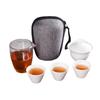 Yuzhuxun Outdoor Ceramic Travel Tea Set