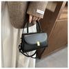 Retro Shoulder Small Bag Women's Bag Trendy Fashion PU Women's Handbag High Sense Messenger Small Square Bag