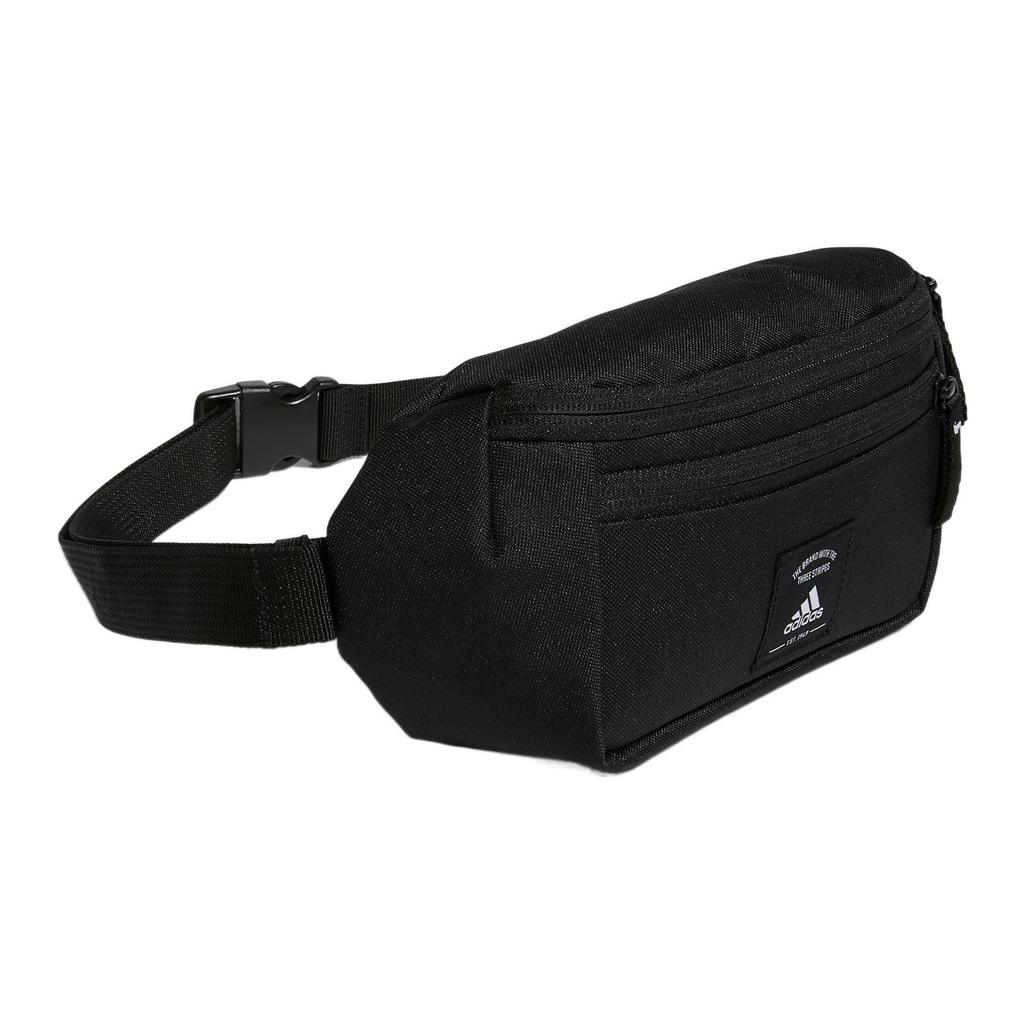 New Adidas Polyester One Shoulder Crossbody Fanny Pack Regular Unisex Black IA5276