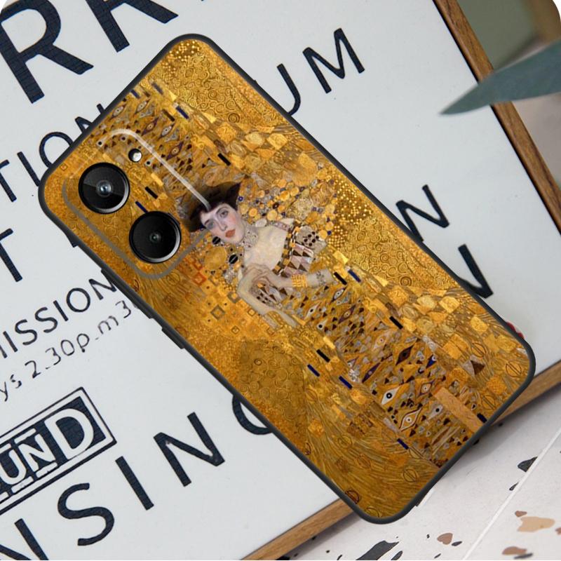 Gustav Klimt For Realme 12 Pro Plus 9 10 11 GT5 C51 C31 C67 C55 C53 C35 C33 C30 C21Y C25s GT Neo 6 Case