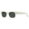 Salvatore Ferragamo Ferragamo Men S Rectangular Rivet SunglaSSeS Sf2064Se 103 Ivory 51mm 103