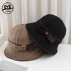 Elegant Fashion Bow Bucket Hat Women's New Casual Basin Hat Spring and Autumn Outdoor Versatile Sun Hat