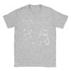 Vintage Weight Lifting Gym Cat Unisex T Shirts  Casual Tees Short Sleeve Crewneck TShirt 100 Cotton Printed Tops
