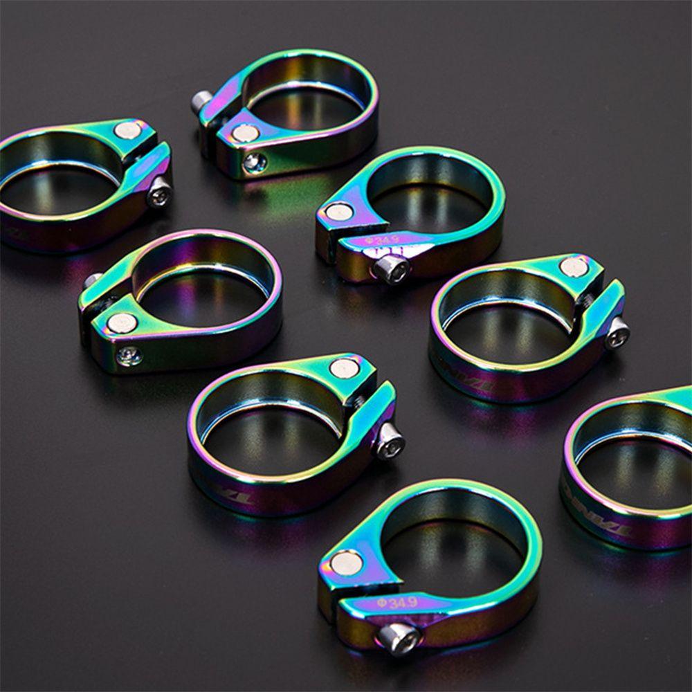 Aluminum Zinc Zinc Alloy Seat Post Clamp Bike Seatpost Clamp Seat Post Clip Seat Tube Clamp Seat Tube Clip