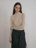 MUSEE Sienna Wool-Blend Turtleneck Top_Beige