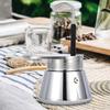 Single/Double Tube 304 Stainless Steel Coffee Pot Espresso Mini Hand Pour Coffee Appliance Pot Espresso Maker Gift for Man Women