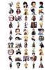 Demon Slayer Stickers: 50-Sheet Self-Adhesive Set for Scrapbooks, Phones, Tablets