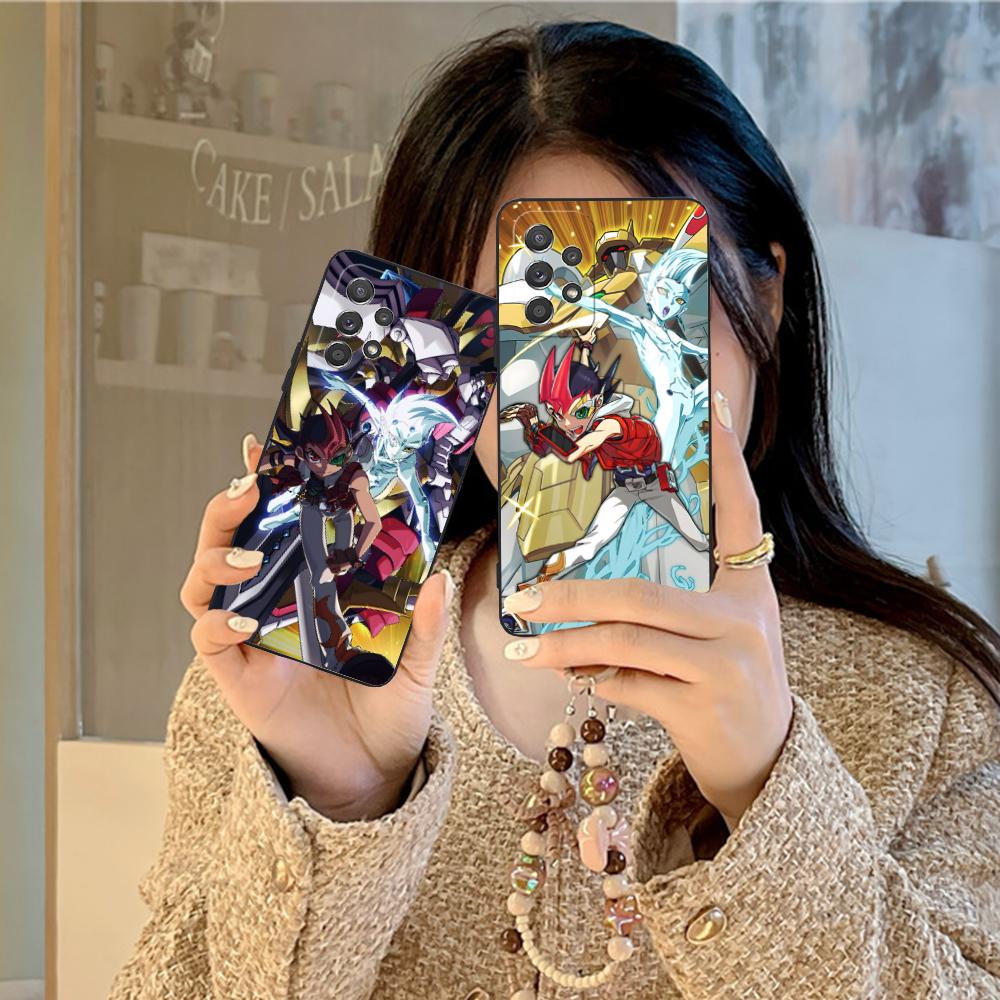 Yugioh Yuma Tsukumo Mobile Phone Case for Samsung Galaxy M55 54 42 35 34 33 32 23 22 15 14 13 12 F55 5G Colorful Cover Cover