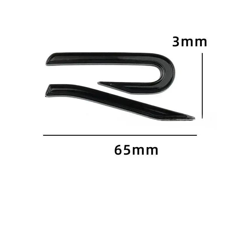 Металеві Наклейки R Car Наклейка на Багажник для R Line Golf 8 Beetle Scirocco Passat Sharan Tiguan Jetta Наклейка на Крило Збоку