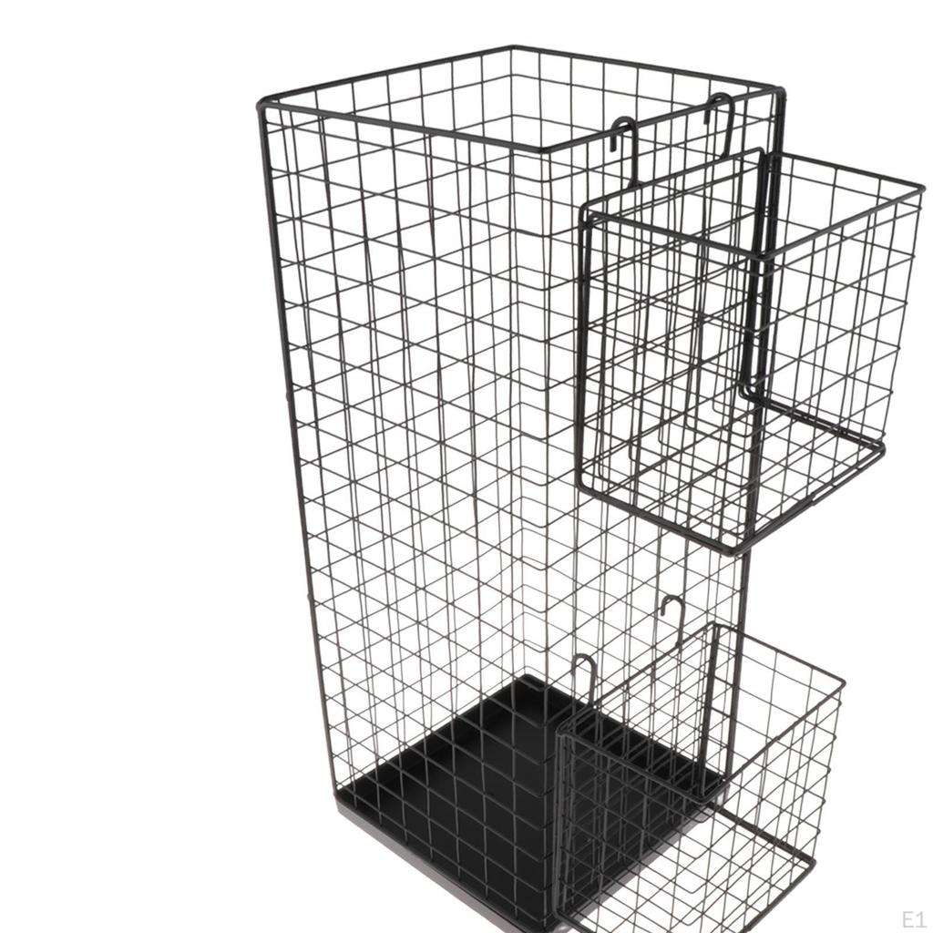 Umbrella Holder Space Saving Freestanding Convenient Storage Organizer for Entryway Hotel
