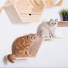 Z-type Cat Tower Left Higher Than Right Kitten Playground with Perch Chew-Resistant Material Safe for Pets