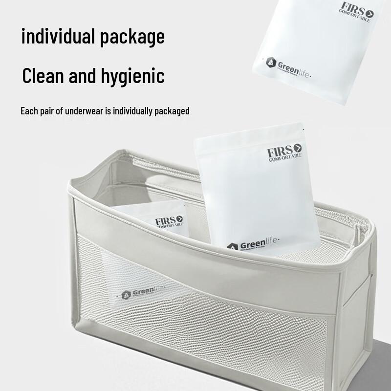 Shanshan Men's Pure Cotton 7A Antibacterial Mid-Waist Briefs