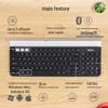 Logitech K780 Wireless Bluetooth Multi-Device Keyboard