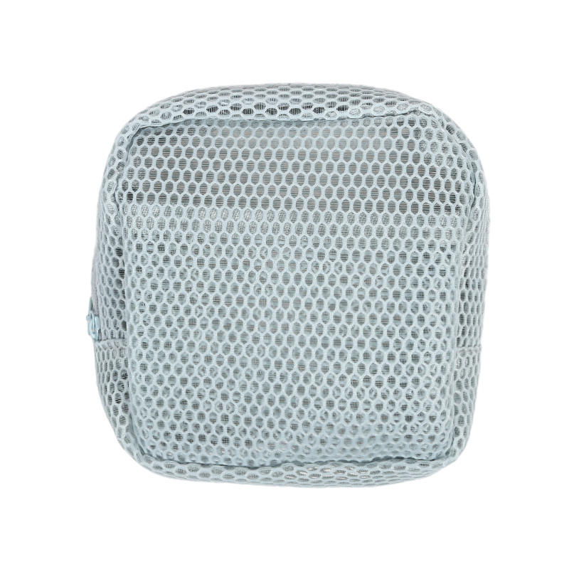 

Women Large Capacity Cosmetic Bags Portable Mesh Makeup Bag Lipstick Sanitary Cotton Storage Bag For Ladies серый