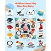 VEVOR Baby Spacecraft Musical Table Toys for 1-3 Years Old