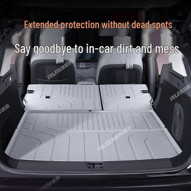 Leapmotor B01 Trunk Mat TPE: Waterproof, Semi-Enclosed Tail Box Mat for 25 Models