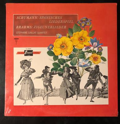 LP Record SCHUMANN BRAHMS STEPHANE CAILLAT   Spanisches Liederspiel Zigeunerlied TV34300 VOX TURNABOUT US Classical Used