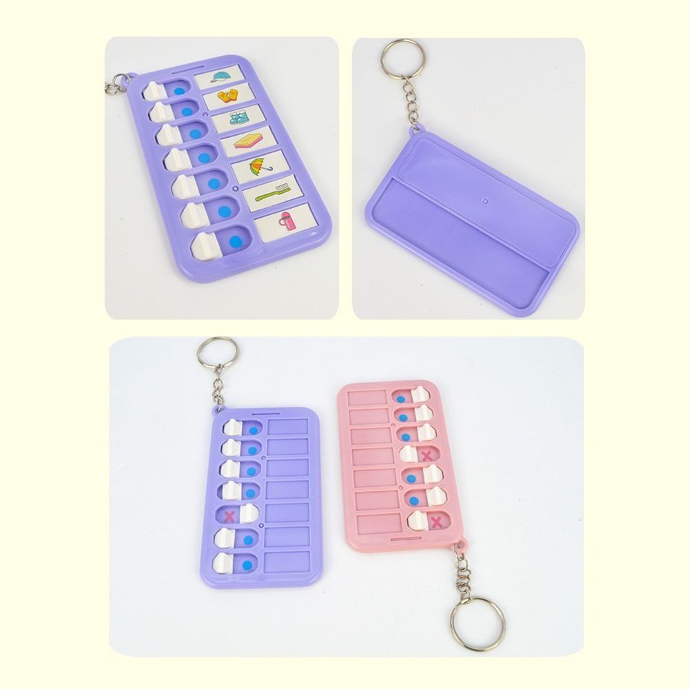 Self-disciplined Good Habit Punch Card Detachable Memorandum Boards  Primary School Students