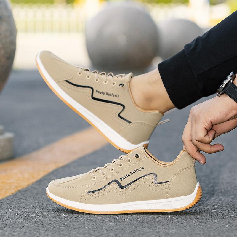 New large size men's shoes 2025 new fashion casual shoes men's breathable comfortable soft sole youth sports shoes