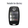 Car Remote Key Case Cover Fob Shell For Kia New Sedona Grand Carnival Snugly Sorento L580 Doule Carnival 6 Buttons Accessories