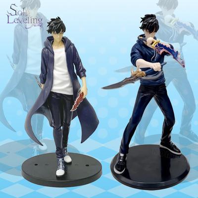 Anime Sung Jinwoo Shadow King Cheng Xiaoyu Handheld Action Figure Collectible Toy Gift 100% Brand New Model Ornament
