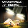Outdoor portable mobile power light Type-C charging LED hanging multi gear tent light suitable for camping, hiking, and fishing