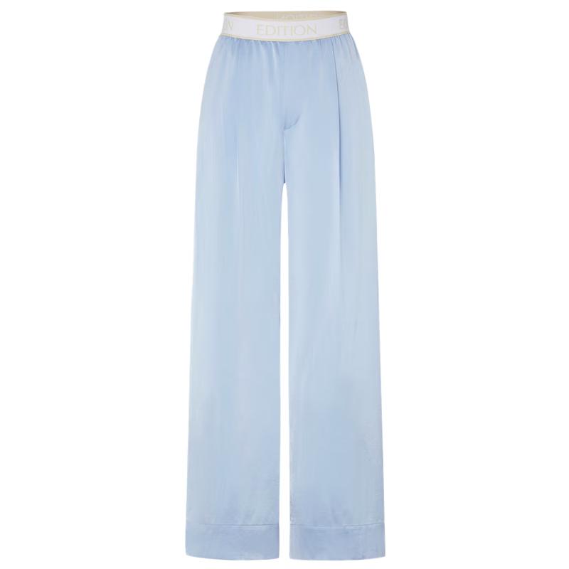 

Edition Women s Cooling Acetate Loose Straight Pants L (170cm)