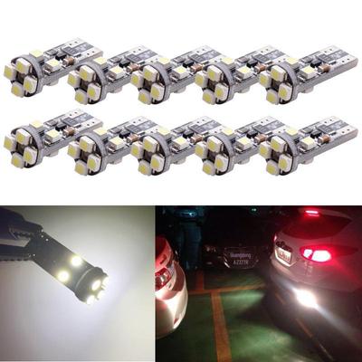 Universal T10 2835 LED Canbus Light – 8SMD for Car Width, Reading, License Plate, and Driving