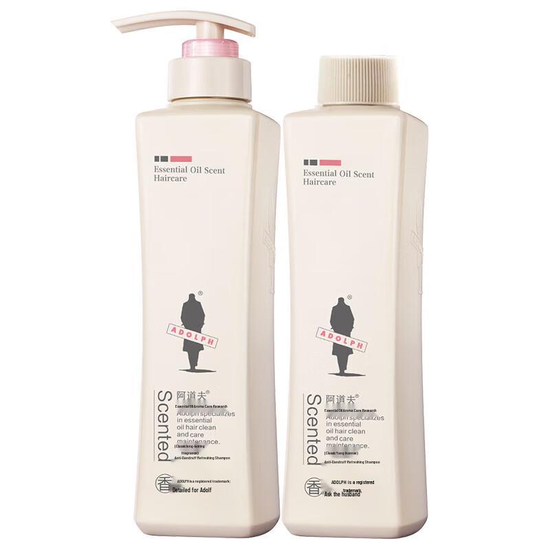 Adolph Anti-Dandruff Refreshing Shampoo & Refill Twin Set