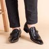 Luxe Heren Formele Schoenen Merk 2025 Nieuwe Heren Loafers Jurk Mocassins Ademend Instapper Leer Rijschoenen Plus Maat 38-48