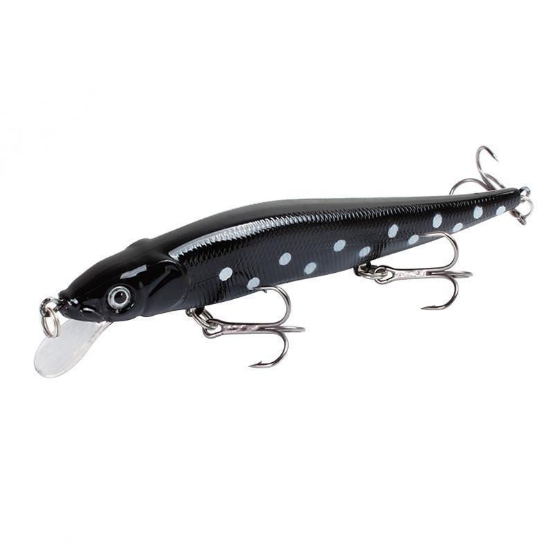Hard Fishing Lures High Reflective 3D Eyes Sharp Treble Hooks Lifelike Swimbait for Bass Trout Freshwater Fishing