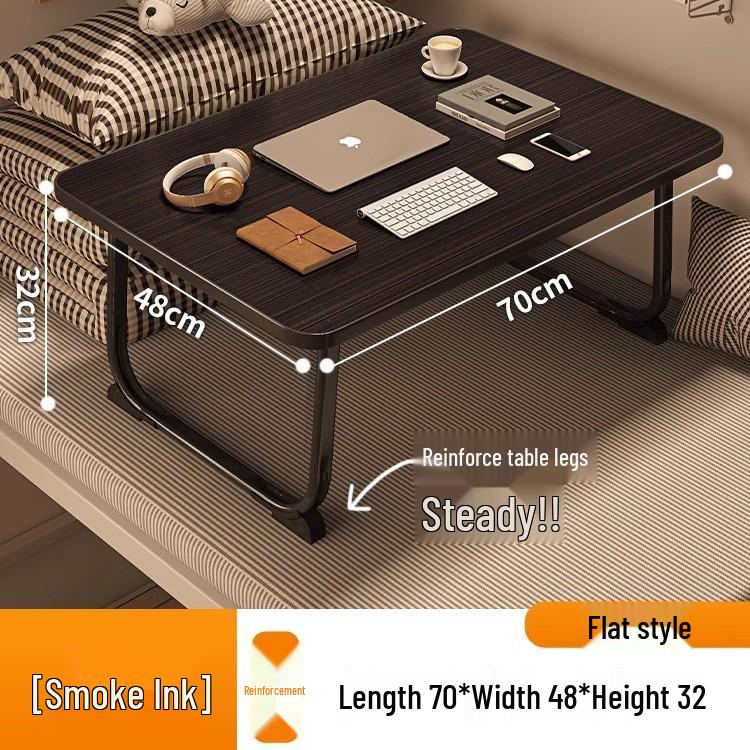 Foldable Bedside Laptop Table for Dormitory or Bay Window