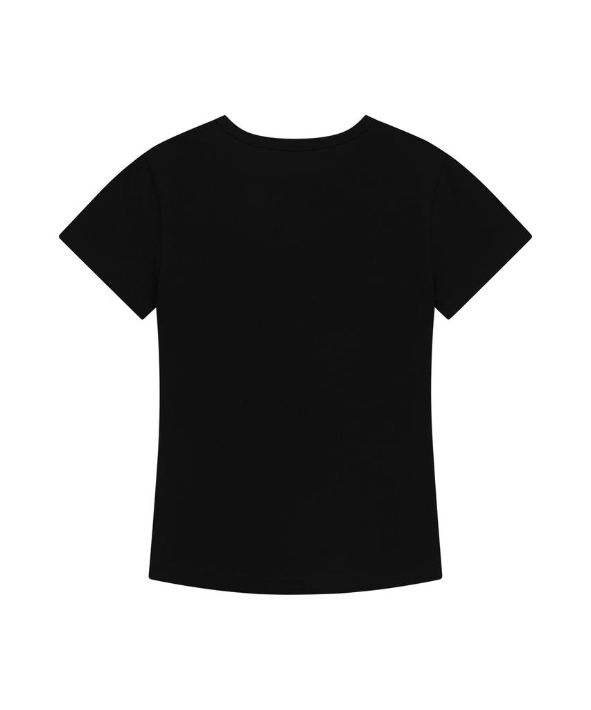 AAKAM Laced Cros2 Patch Half Top (Black)