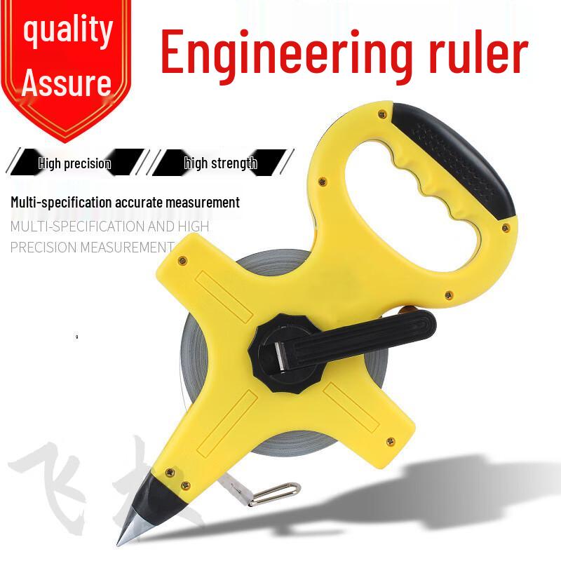 Fei Quan Nylon Waterproof Tape Measure 100m