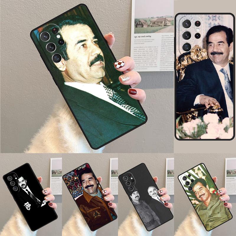 Saddam Hussein Iraq Arabic soft Phone Case For Samsung Galaxy note 10 pro S26 S25 S24 S23 S22 Ultra Plus S21 FE S20 Cover