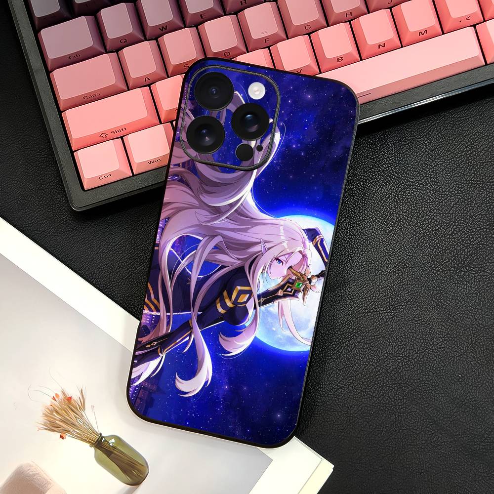 The Eminence In Shadow Anime Phone Case For IPhone 16 15 14 13 12 11 PRO MAX PLUS Mini TPU Soft To Skin-friendly Cover