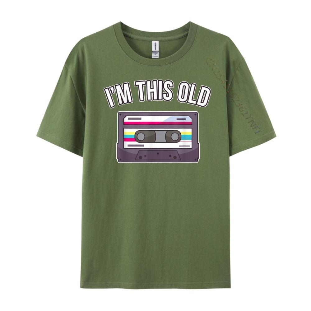 I M This Old Birthday Cassette Tape New T Shirt Christmas Graphic T Shirt Comfortable Tshirts Thanksgiving