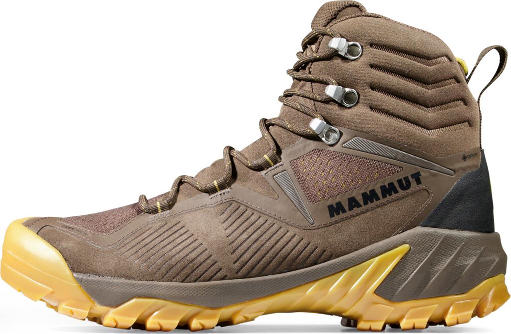 Обувь для треккинга Mammut Sapuen High GTX Men wren/amber green
