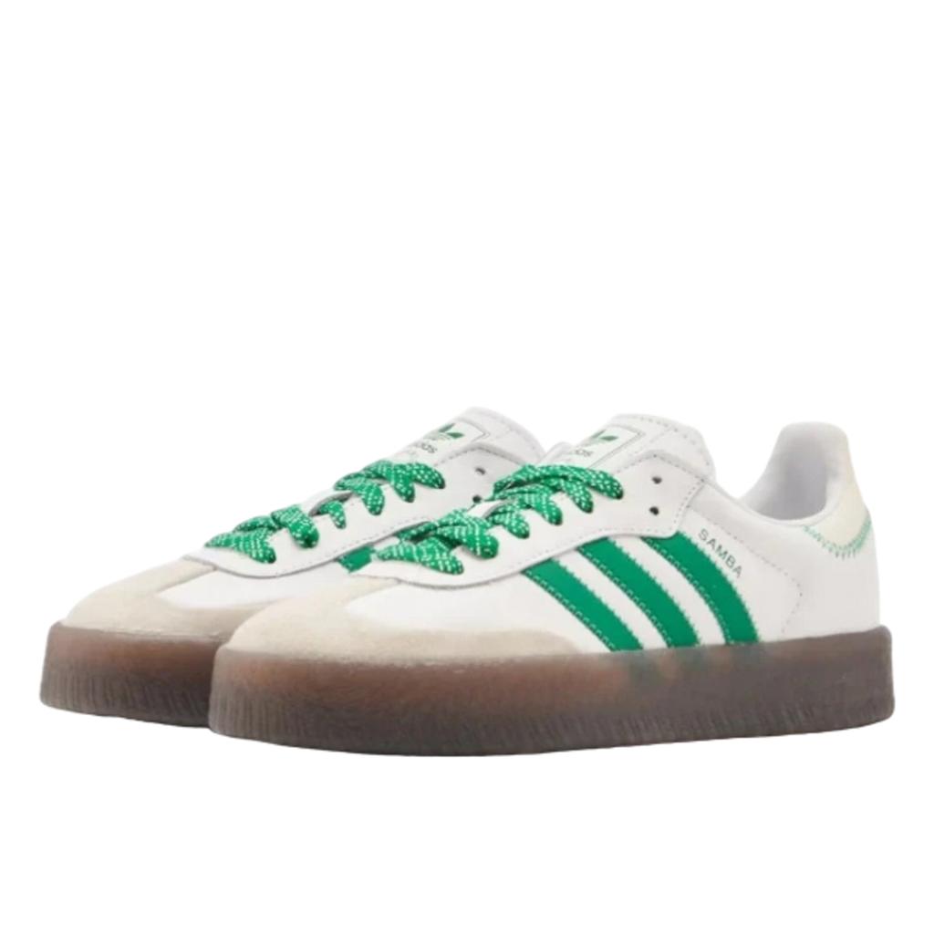 Adidas Sambae Cloud White Green