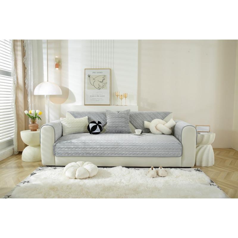 Подушка для дивана в виде кролика в кремовом стиле — фото 8